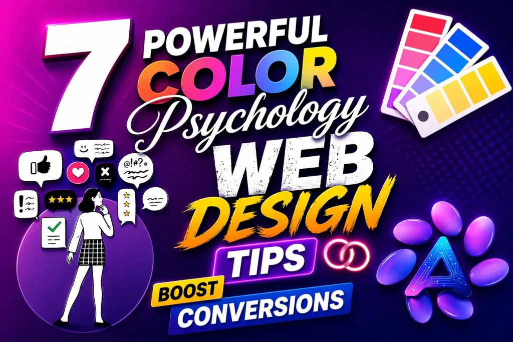 7 Powerful Color Psychology Web Design Tips to Boost Conversions