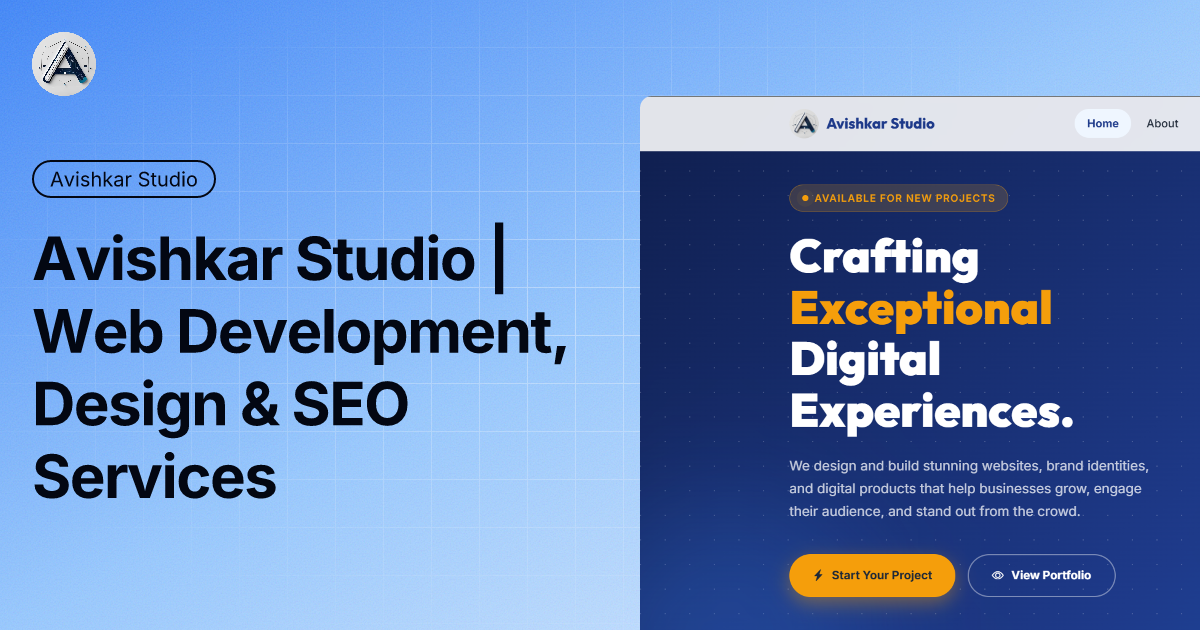 Web Design & Development Company in India | Avishkar Studio
