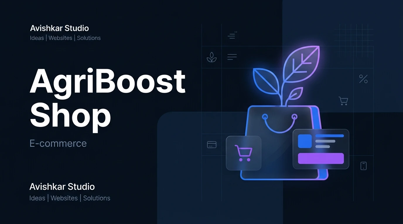 AgriBoost Shop — project screenshot