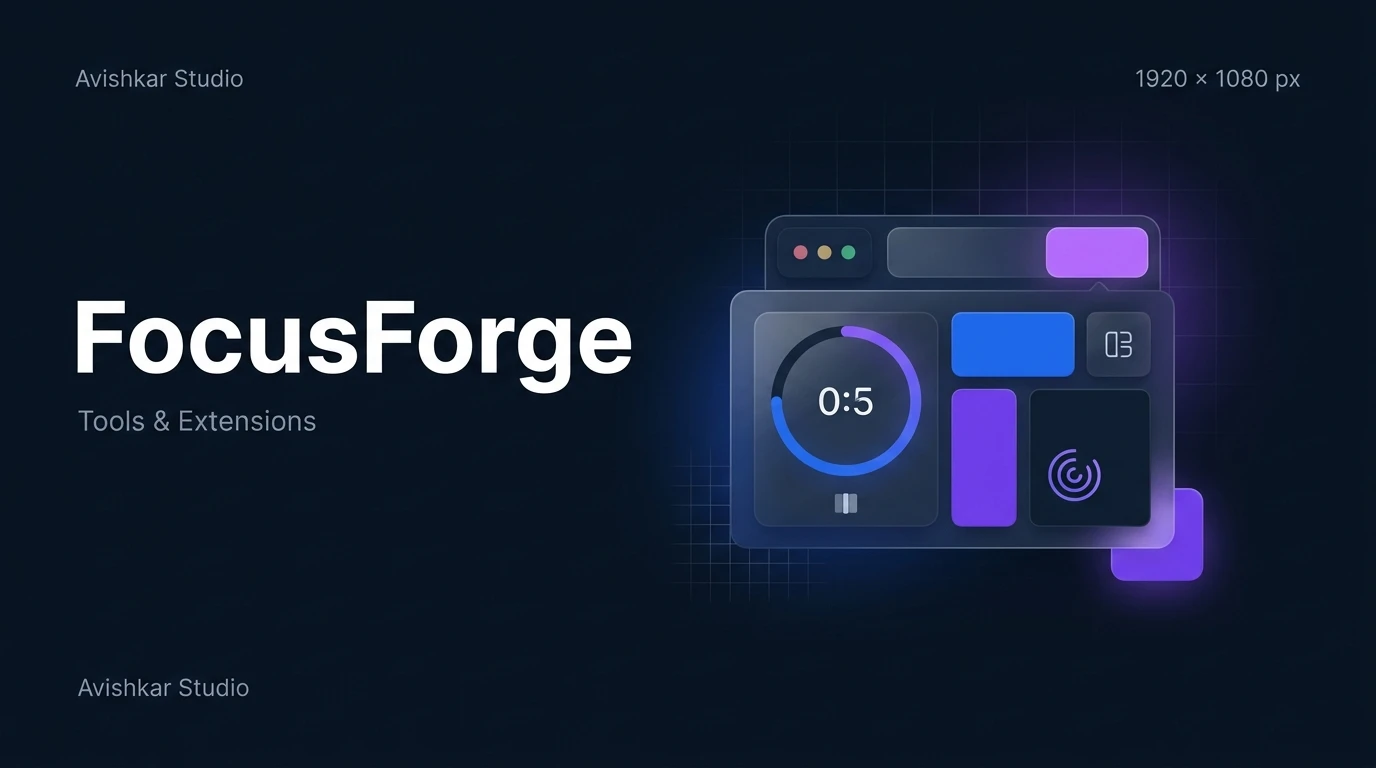 FocusForge — project screenshot