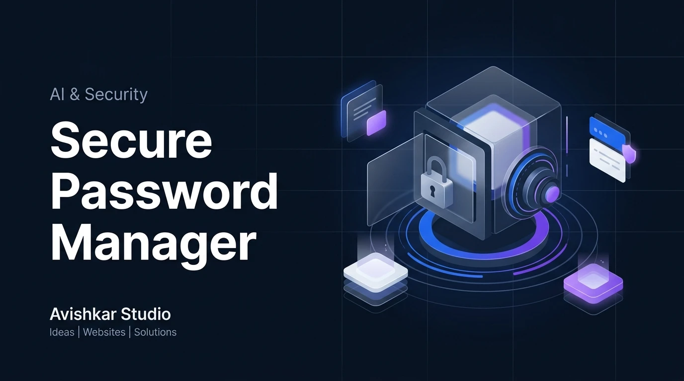 Secure Password Manager — project screenshot